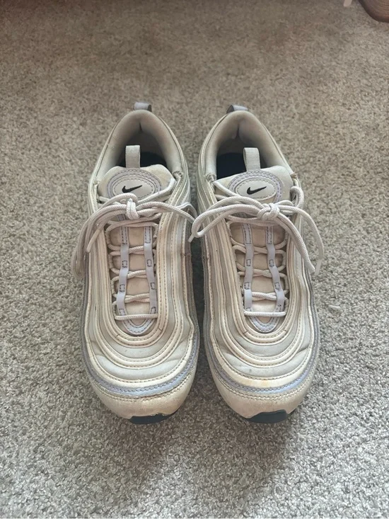 Nike Women's Athletic Shoes Beige White