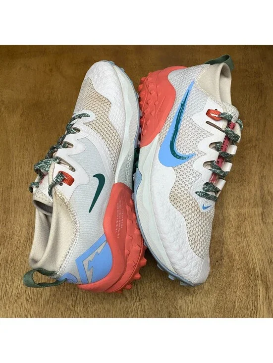 Nike Wildhorse 7 Trail Running Shoes Womens Sz 8 Pale Ivory Sneakers CZ1864-600