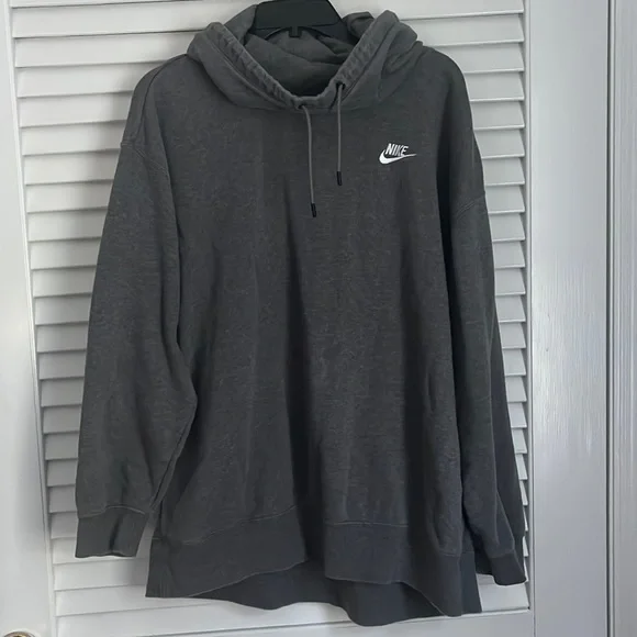 Women’s Nike NSW Rally Essentials Funnel Scuba Hoodie Sweatshirt