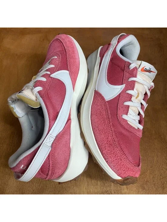 Nike Waffle Debut Shoes Womens Size 11 Adobe Pink Gum Bottom Sneakers DX2931-600