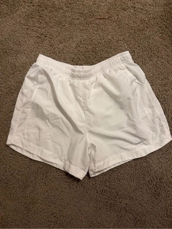 Nike White Women's Athletic Shorts