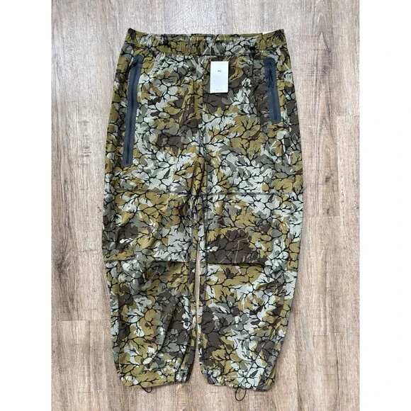 Nike Tech Woven Camo Pants Olive Green Men’s Sz XL IF0911-368