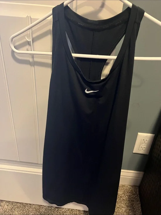 Nike Women’s Black Backless Athletic Tank Dress