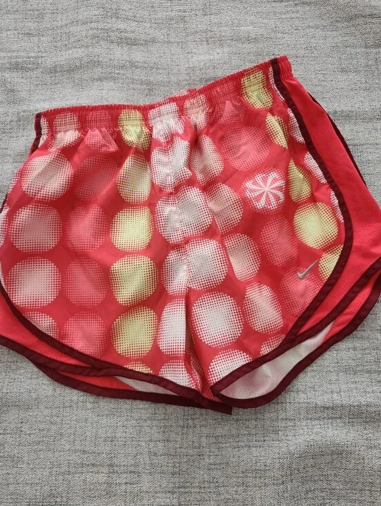 2/$20 Nike Pink Red Polka Dot Running Shorts