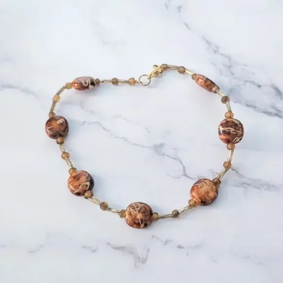 Vintage Anklet or Large Bracelet - 10.5