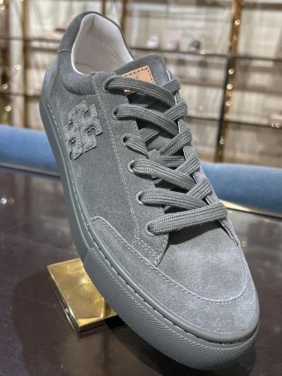 Tory Burch ColorBlock T Logo Nappa Soft Leather Sneaker