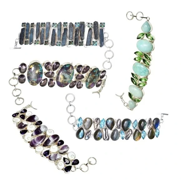 Multi Gemstone Bracelet