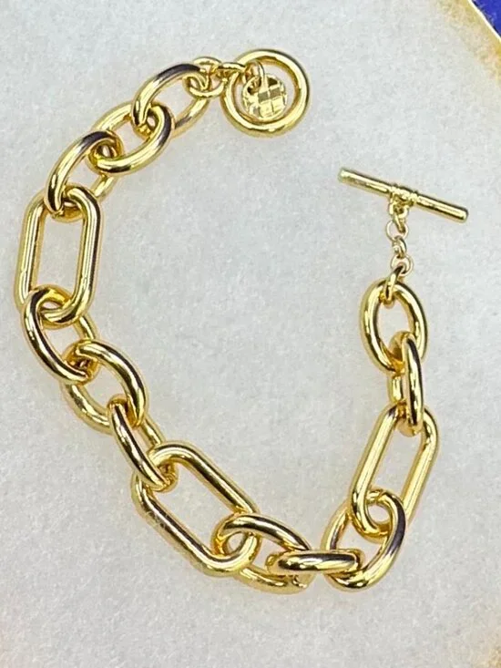 Talbots Gold-Tone Chunky Chain Bracelet