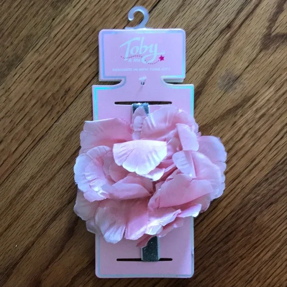 Baby Girl Pink Flower Headband
