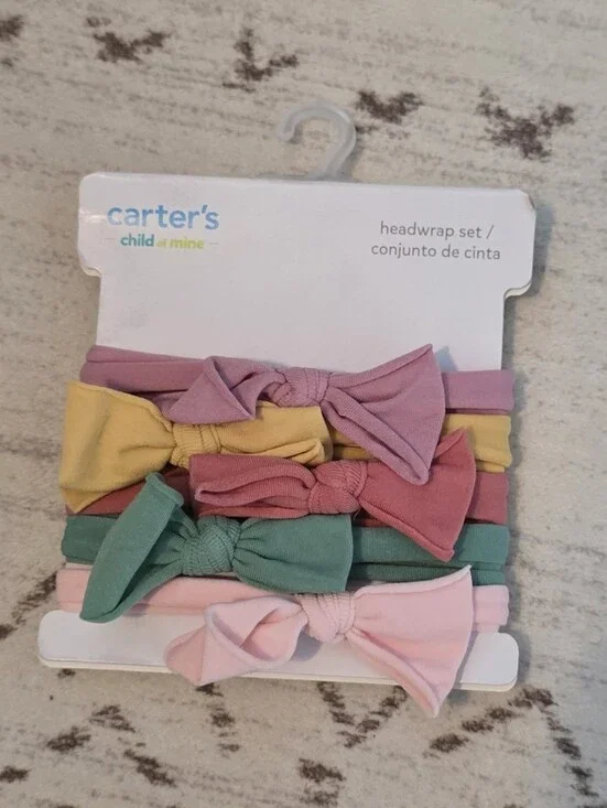 Carters New Baby Headwrap Set