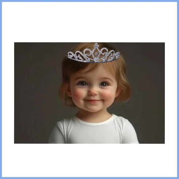 $5 When You Buy 4 Items Marked 👣4/$20.  Elegant Silver Kid's Tiara