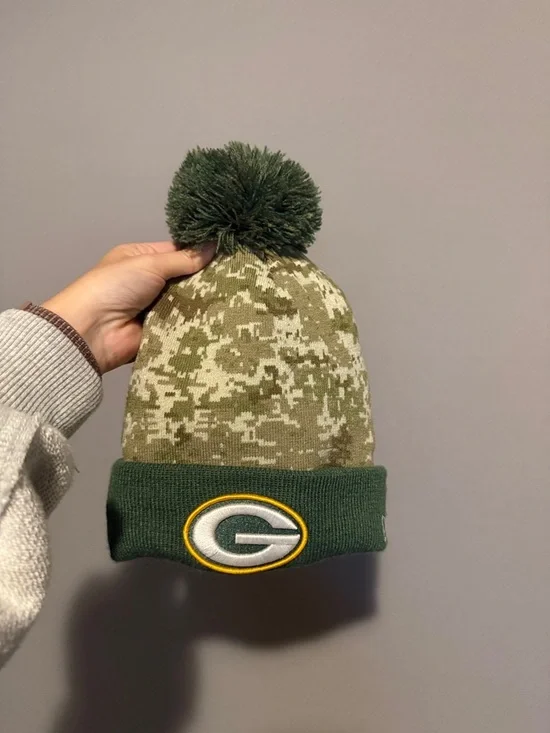 New Era Youth Green Bay Packers Beanie