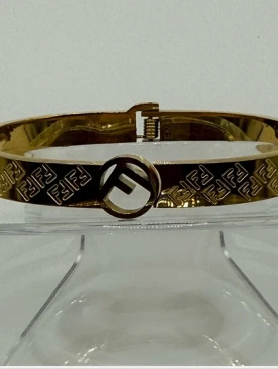 Gold Tone Bangle