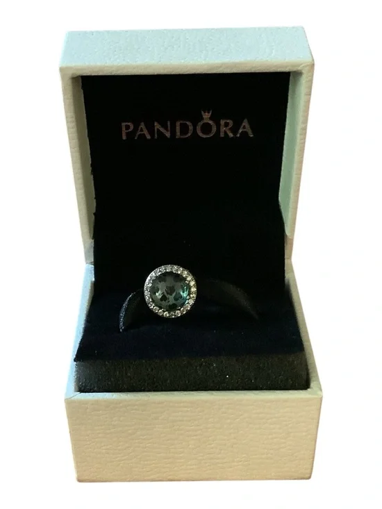 Pandora Sparkling Moonlight Blue Radiant Hearts Charm