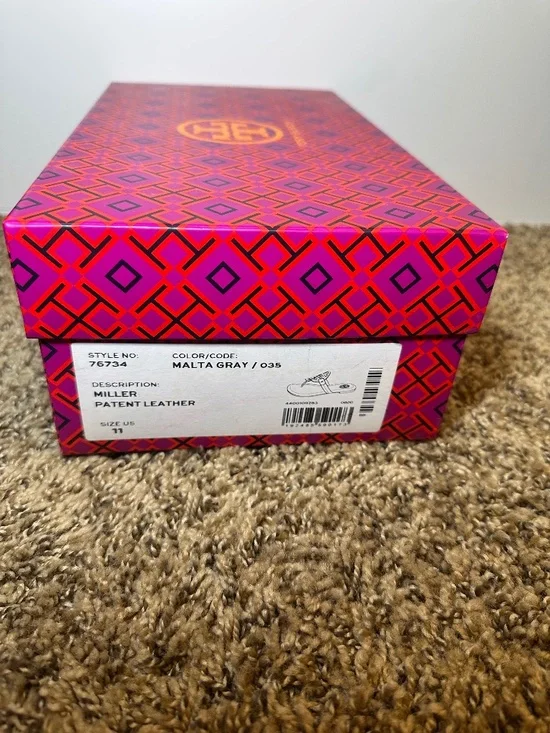 Tory Burch Patent Leather Miller Sandals