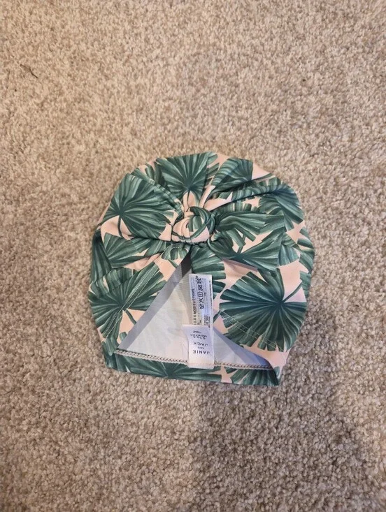 Janie and Jack Tropical Palm Knot Turban Hat | 0-6 Months