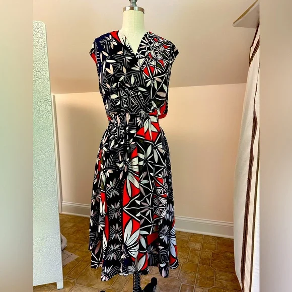 Tory Burch Wrap over silk dress