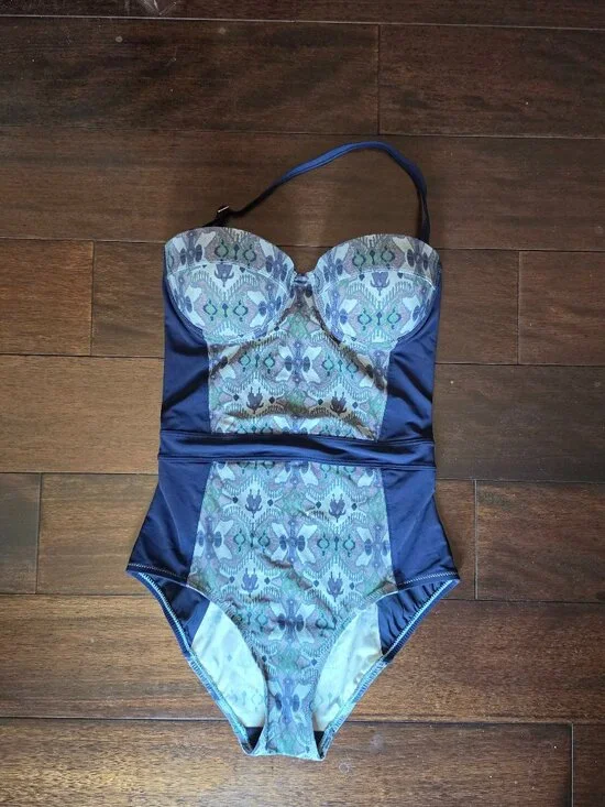 Tory Burch Lipsi Underwire One‑Piece Swimsuit – Size XS
