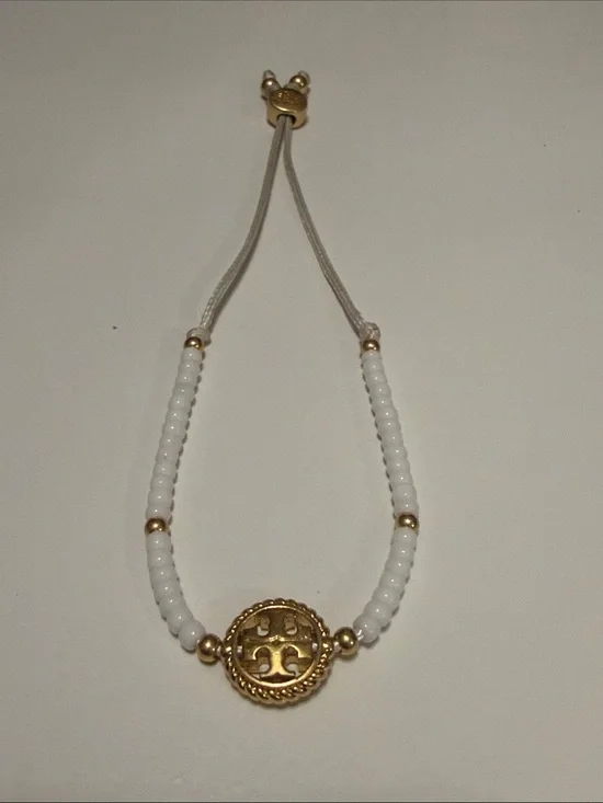 Tory Burch Rope Logo Adjustable Bracelet