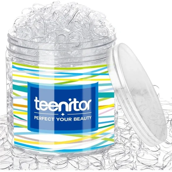 Clear Elastic Hair Bands