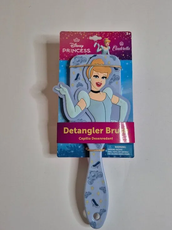 Disney Princess Cinderella Detangle Style Wet Brush, 3+, New with Tag