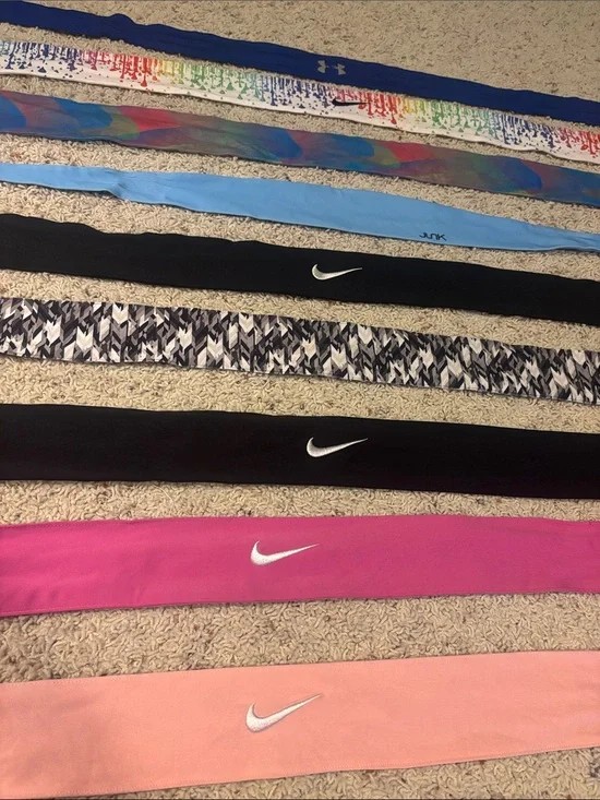Nike Swoosh Assorted Athletic Headbands - Multiple Colors Can