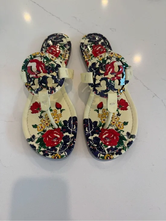 Tory Burch Patent Leather Limited Edition Miller Sandals