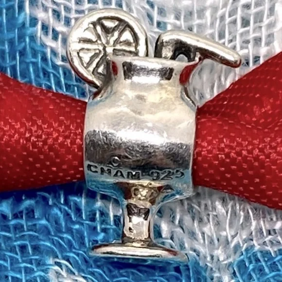 Chamilia  AUTHENTIC RETIRED Margarita Charm Sterling Silver IMPRINT C CHAM 925