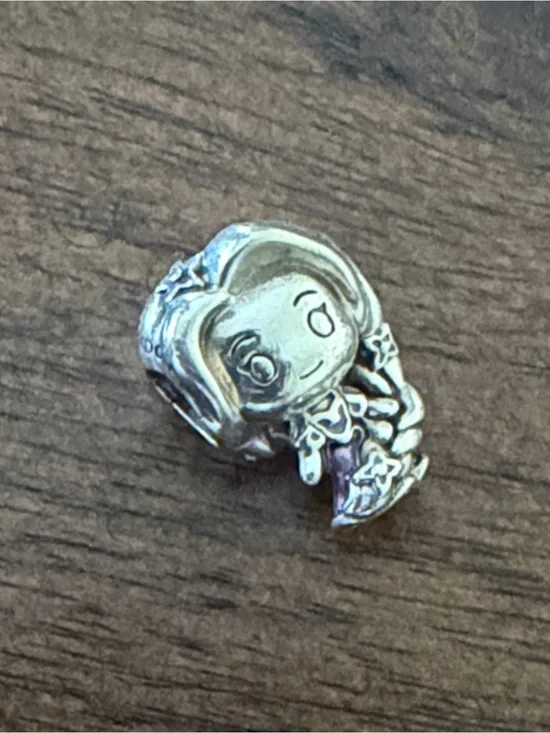 PANDORA Authentic Charm RAPUNZEL RETIRED CHARM IMPRINTED DISNEY S925 ALE Jewelry