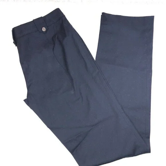 New Tory Burch Trousers Navy Blue Pants 6