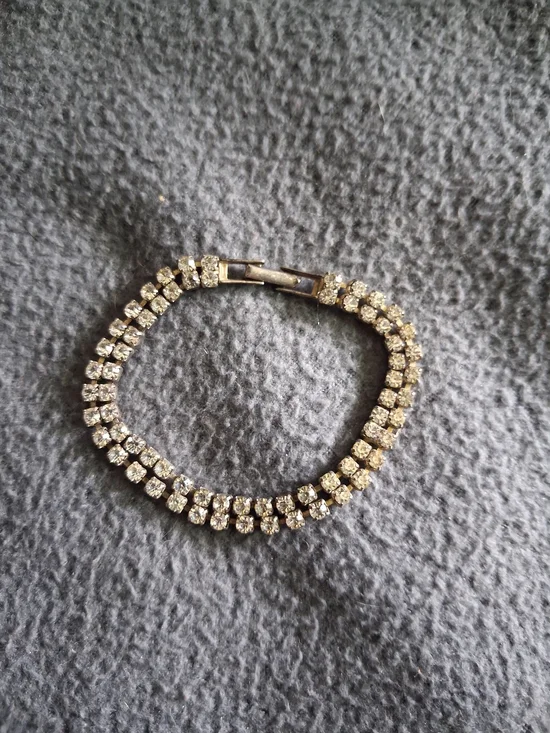 Crystal Double-Row Tennis Bracelet