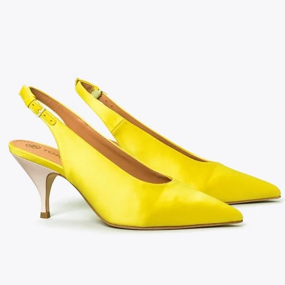 Tory Burch SATIN SLINGBACK PUMP