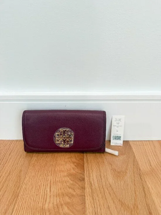 Brand New Tory Burch Britten Duo Envelope Continental Wallet