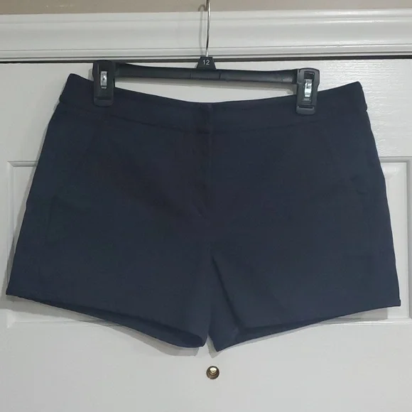 Tory Burch Navy High-Waist Women's Shorts