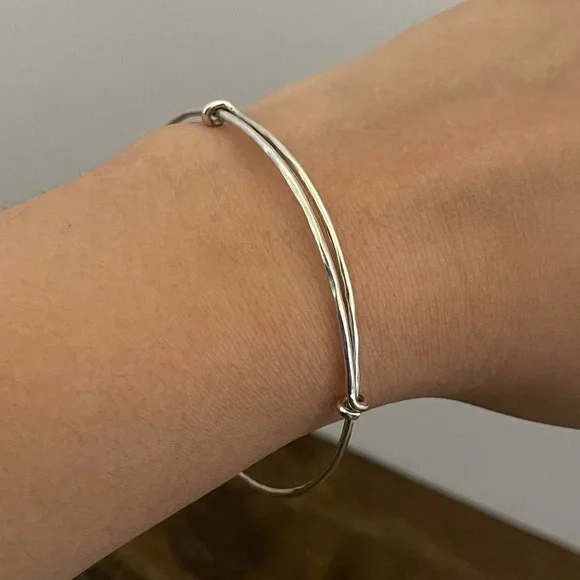 925 sterling silver adjustable bracelet