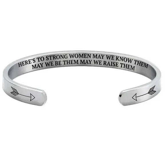 Inspirational Cuff Bracelet
