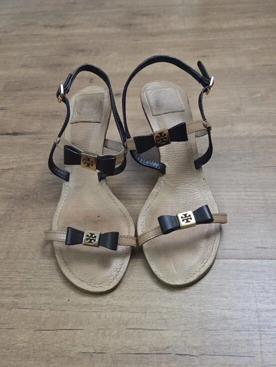 Tory Burch Kailey Bow Strappy Heels