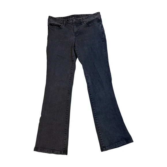 Tory Burch Classic Boot Black 30 Womens Bootcut Stretch Denim Jeans