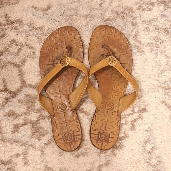 Tory Burch Brown Thora Sandals MB