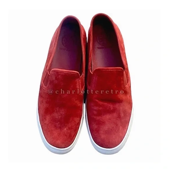 Tory Burch • MAX Soft Suede Skater Classic Slip-on