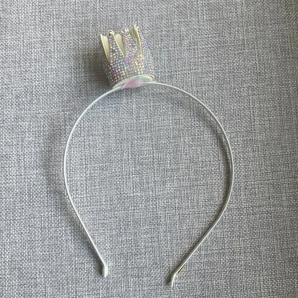 Bari Lynn Crown Headband, NEW
