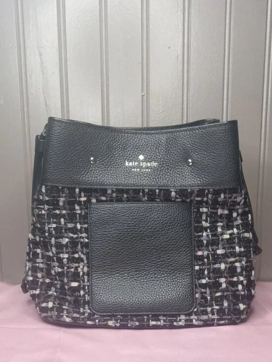 Kate Spade New York Marti Tweed Bucket Bag