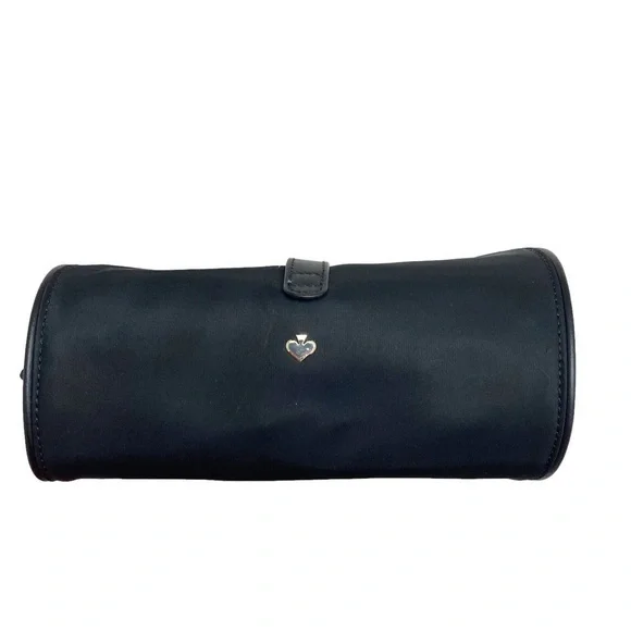 Kate spade black nylon jewelry roll