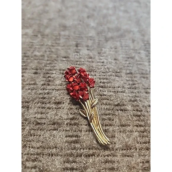 Vintage Rose Boutique Brooch Danbury Mint 97‎