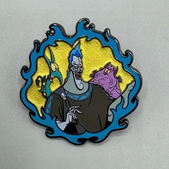 Disney Villains & Sidekicks Blind Pins New Open Box- HADES PAIN & PANIC