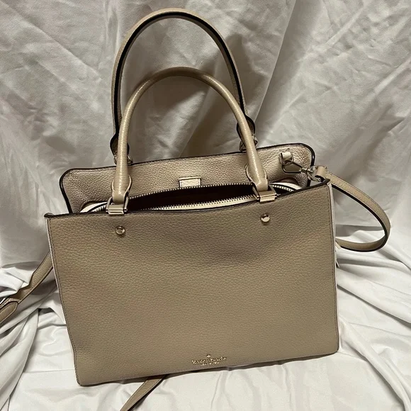 Kate Spade Leila Medium Triple Compartment Satchel & Continental Wallet