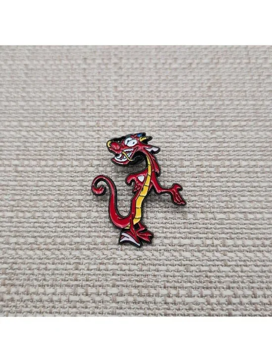 Disney Mulan Mushu Dragon Enamel Lapel Pin A8067