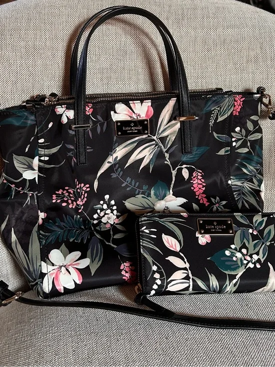 Kate spade bag & matching wallet