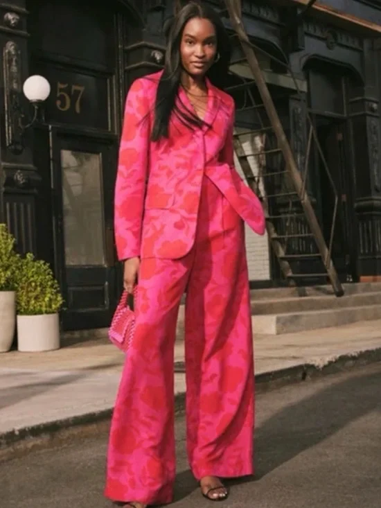 Kate Spade New York x Target Classic Rose Blazer Women's Size Sm NWT Pink Floral