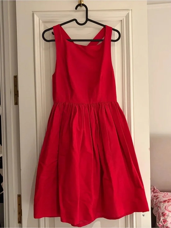 kate spade Bright Red Sleeveless Party Dress